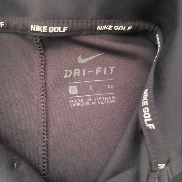 Black Dri-Fit Golf Polo Shirt - Picture 3 of 4